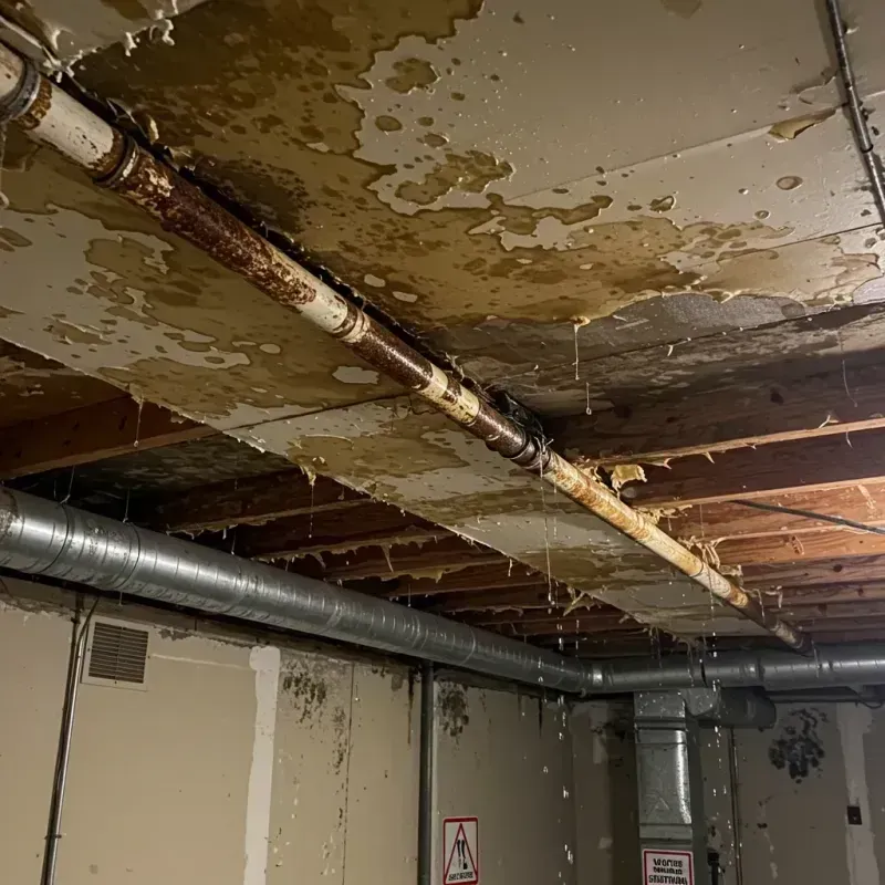 Ceiling Water Damage Repair in Mound City, KS